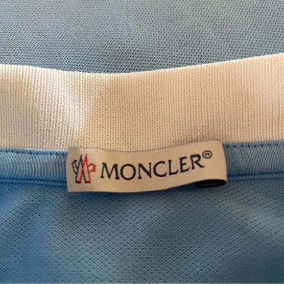 MONCLER Baby Boy Pique Polo Shirt - Picture 9 of 9